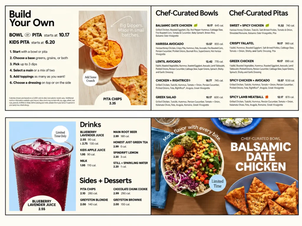 Cava Menu
