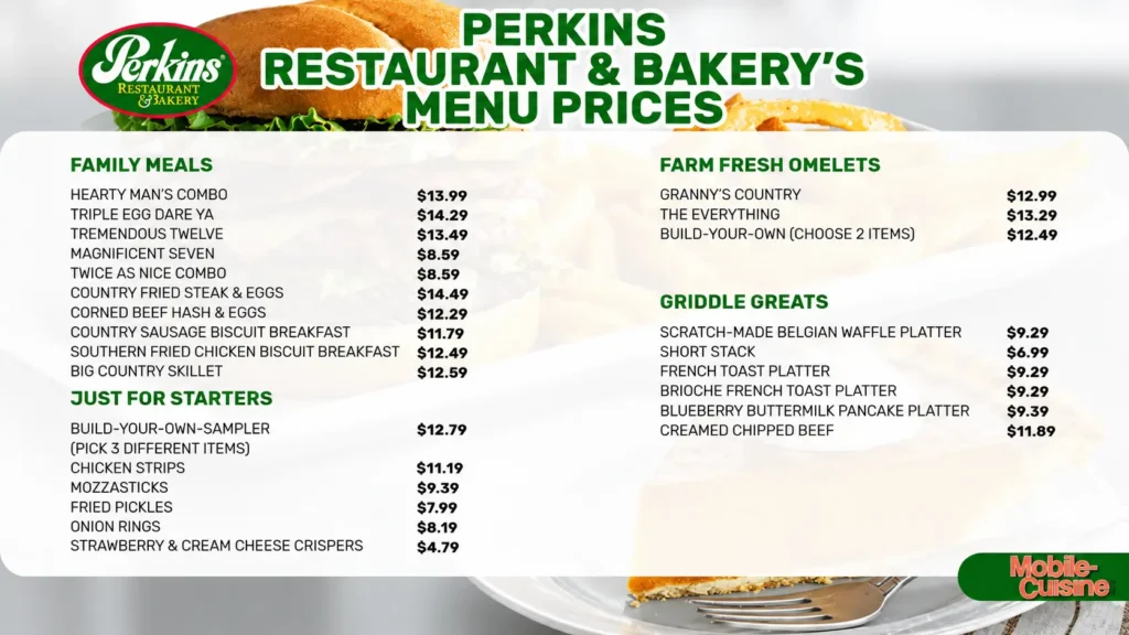 Perkins Menu
