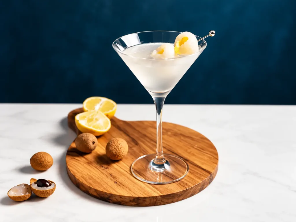 Easy Lychee Martini Recipe