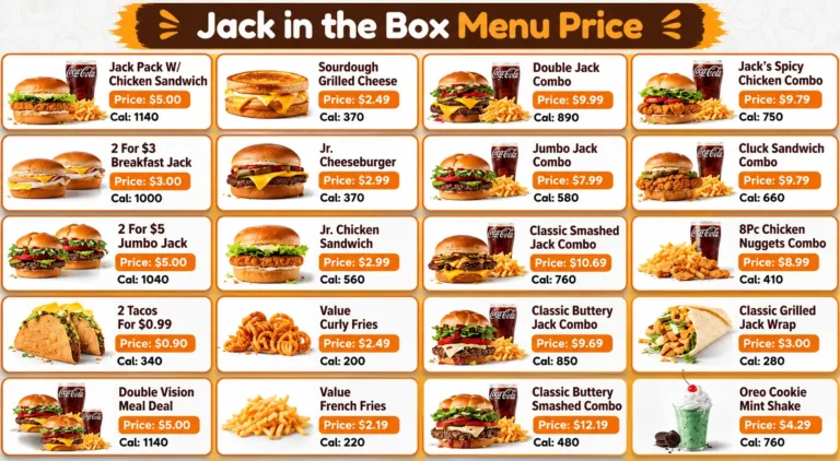 Jack In The Box Menu