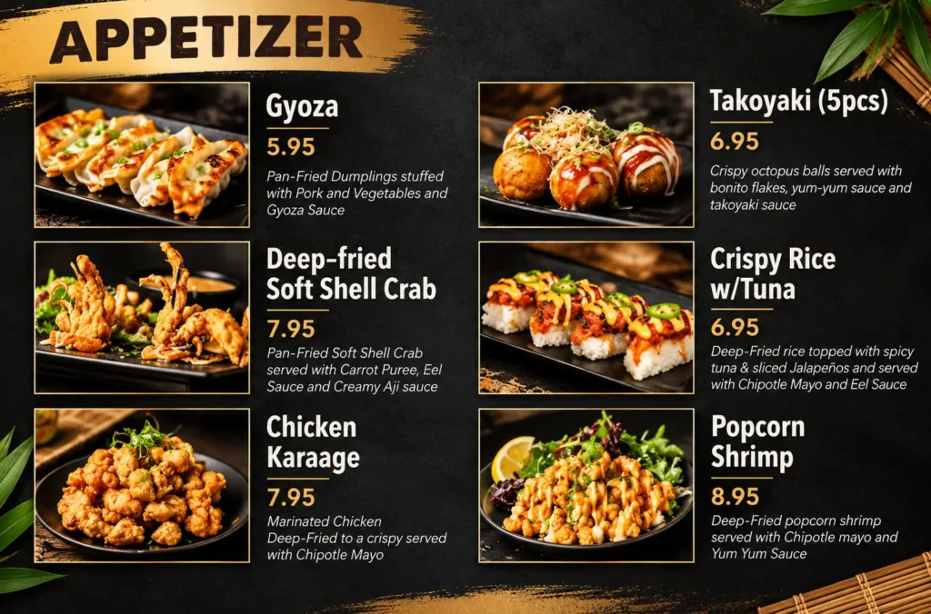 Ramen House Menu
